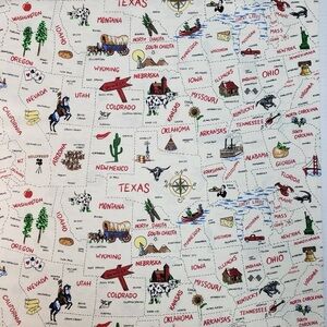 States Cotton Fabric 1 yard Fabric